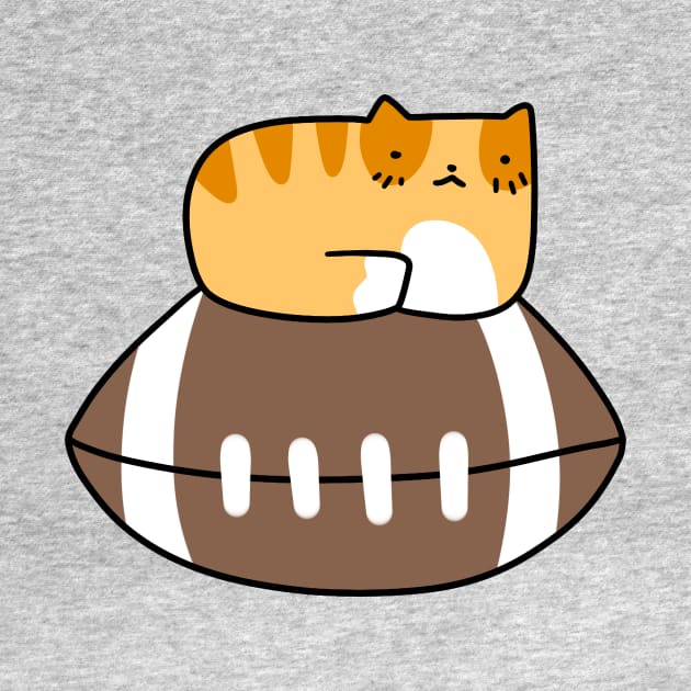 Little Kitty and Football by saradaboru